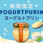 8月の期間限定ヨーグルトプリン